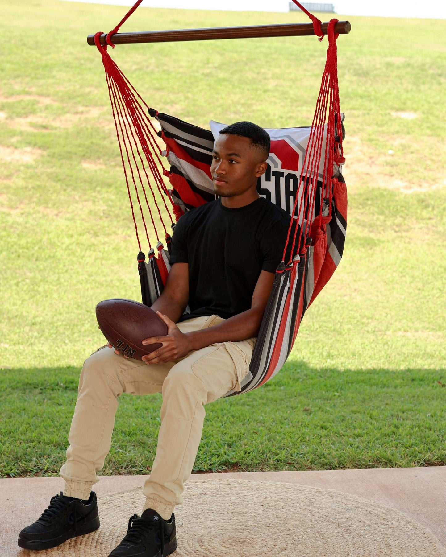 Ohio State Buckeyes Logo Hammock Chair Swing