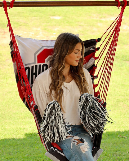 Ohio State Buckeyes Logo Hammock Chair Swing