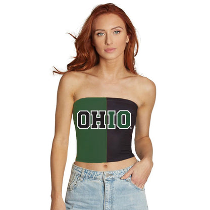 Ohio Bobcats Two Tone Tube Top