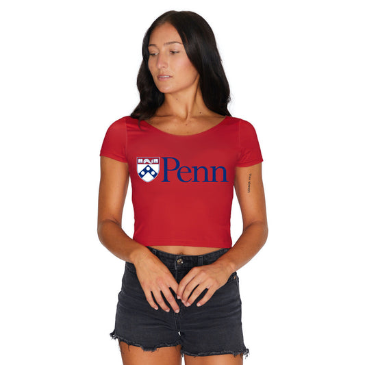 Penn Red Babydoll Tee