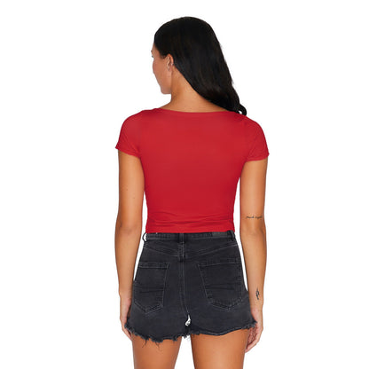 Penn Red Babydoll Tee
