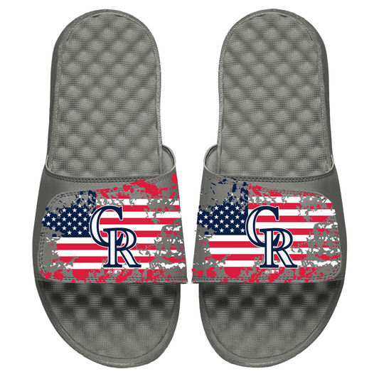 Colorado Rockies American Flag Slides
