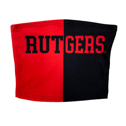 Rutgers Two Tone Tube Top