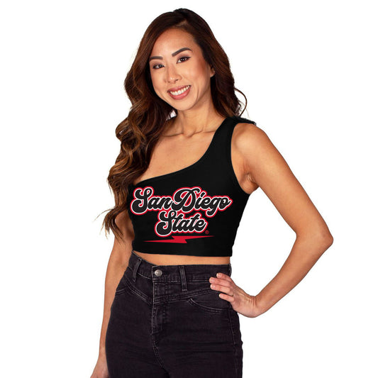 San Diego State One Shoulder Top