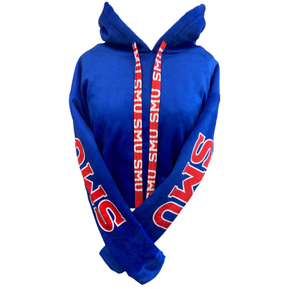 SMU Mustangs Varsity Furry Hoodie