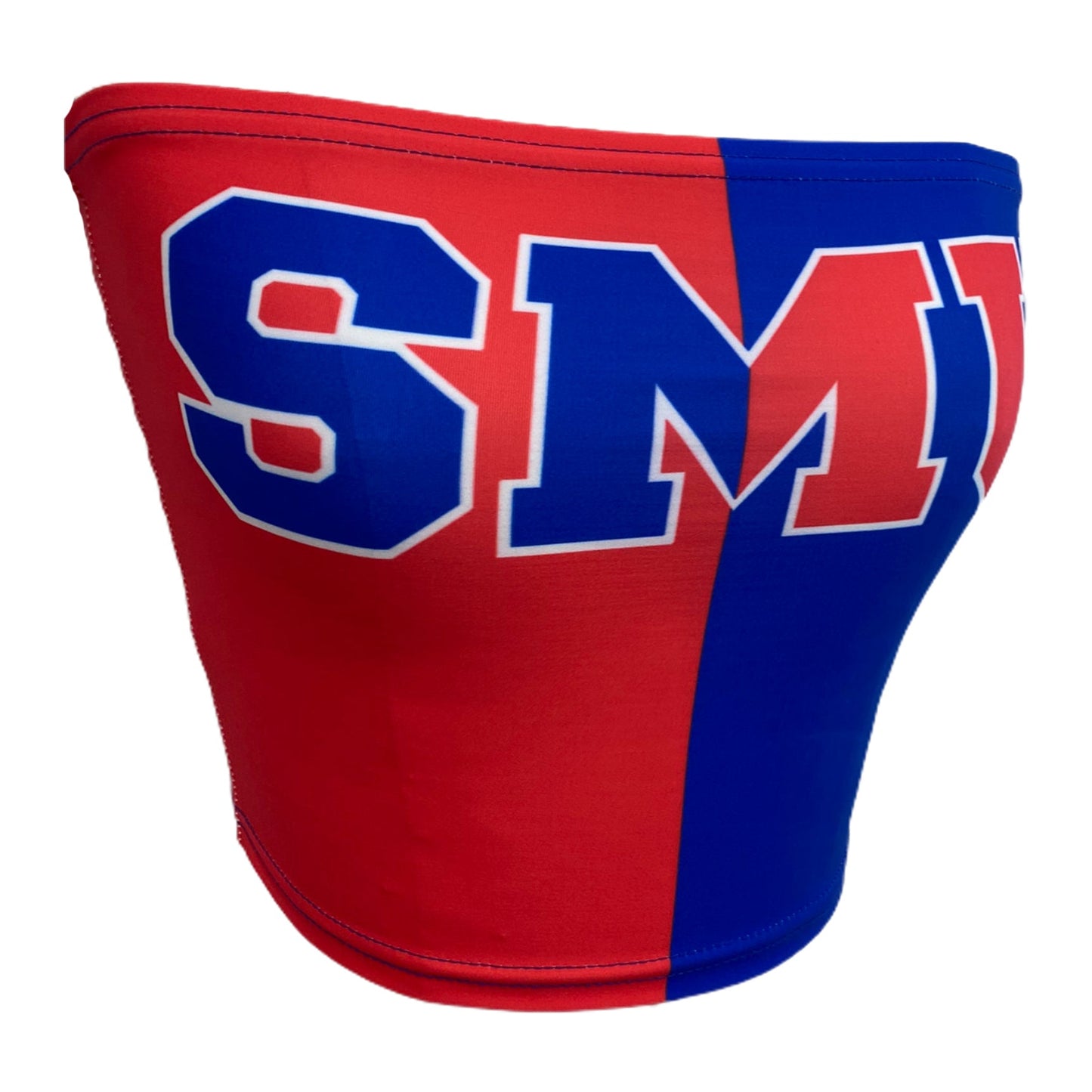 SMU Mustangs Two Tone Tube Top