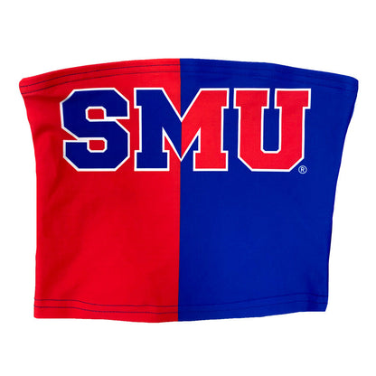 SMU Mustangs Two Tone Tube Top