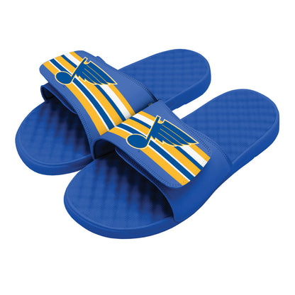 St Louis Blues Stripes Slides