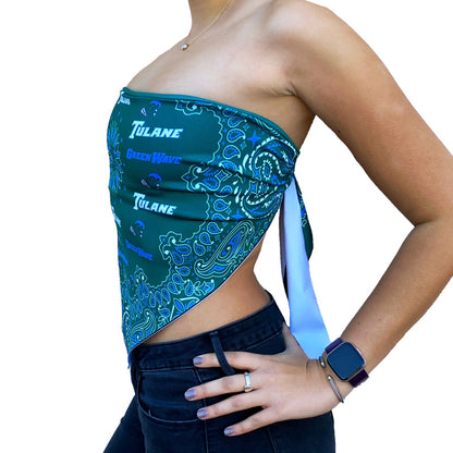 Tulane Bandana Top