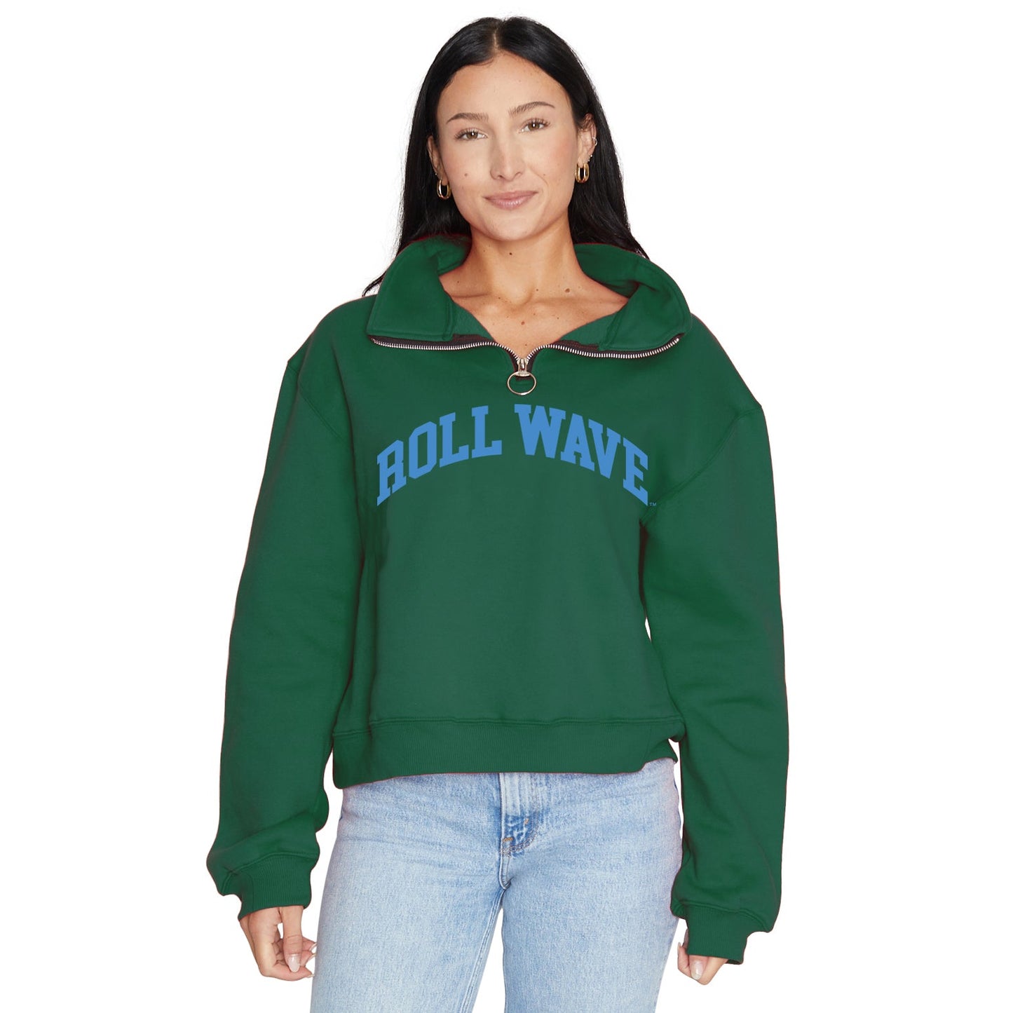 Tulane Quarter Zip Sweatshirt