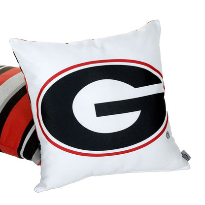 University of Georgia Logo Throw Pillow Cover | GEORGIA