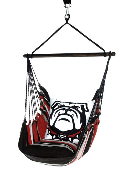 Georgia Bulldogs Hammock Chair Swing |  DAWG