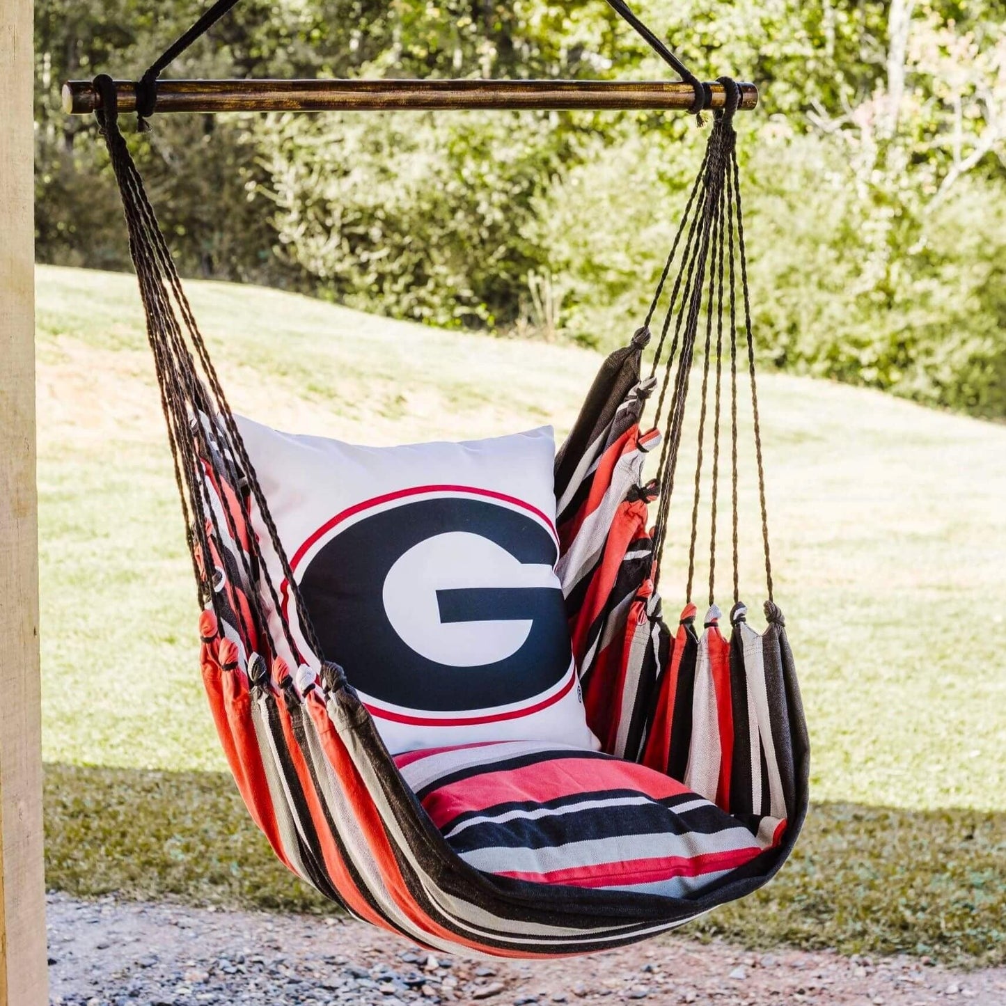 University of Georgia Logo Throw Pillow Cover | GEORGIA
