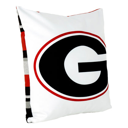 University of Georgia Logo Throw Pillow Cover | GEORGIA
