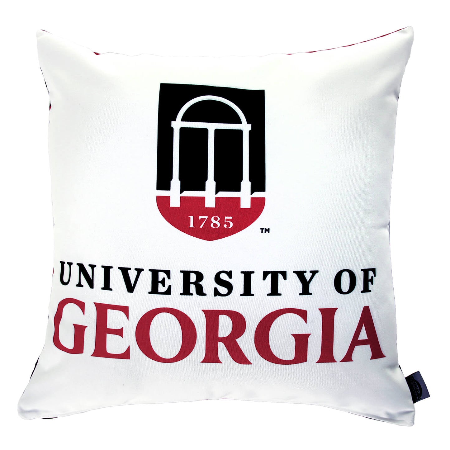 University of Georgia Arch Throw Pillow Cover