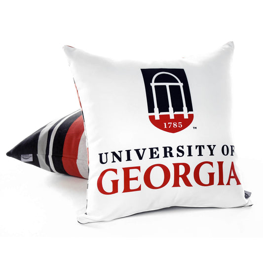 University of Georgia Arch Throw Pillow Cover